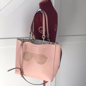 Karl Lagerfeld Large Tote Bag with matching Pouch